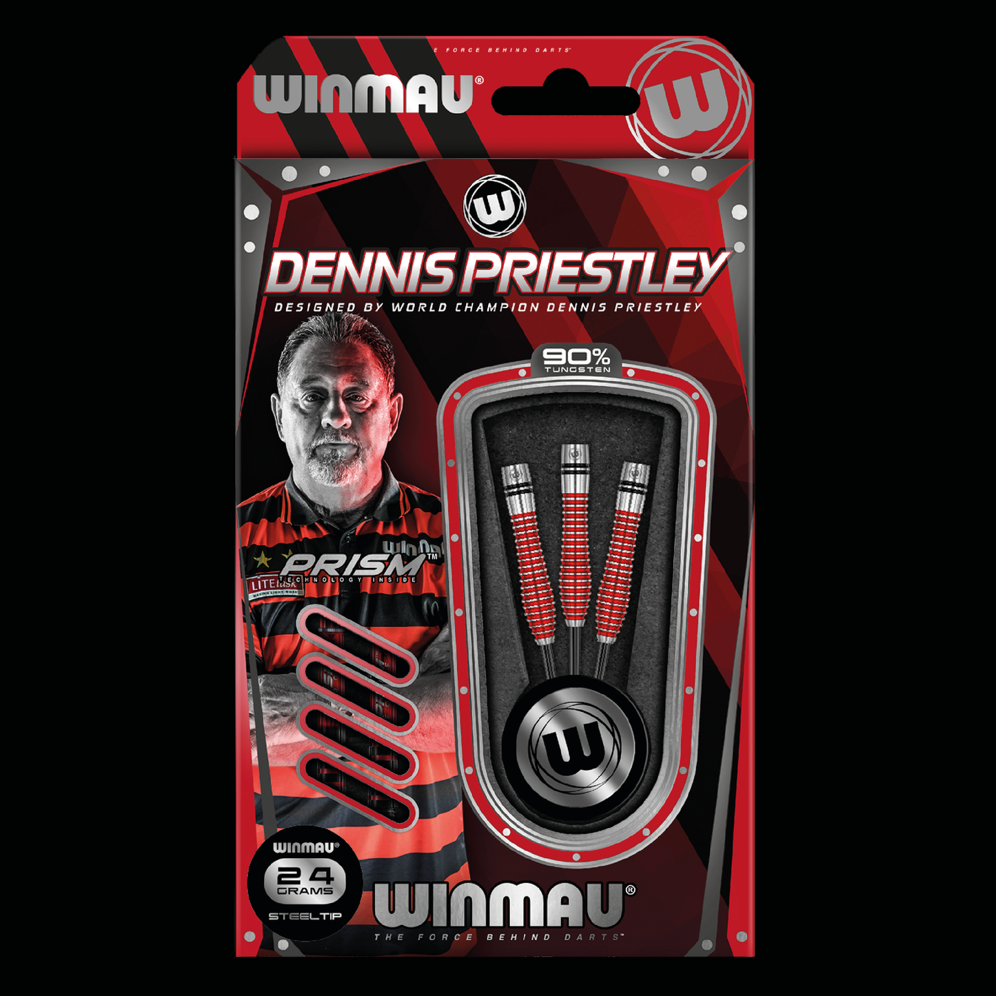 Winmau Dennis Priestley Special Edition 90% - 24g