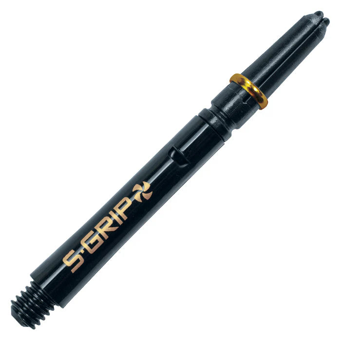 Harrows Supergrip Spin - Black/Gold Medium