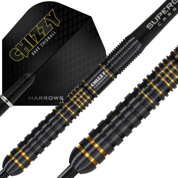 Harrows Chizzy 90% Series 3 Steel Tip Darts - 23g