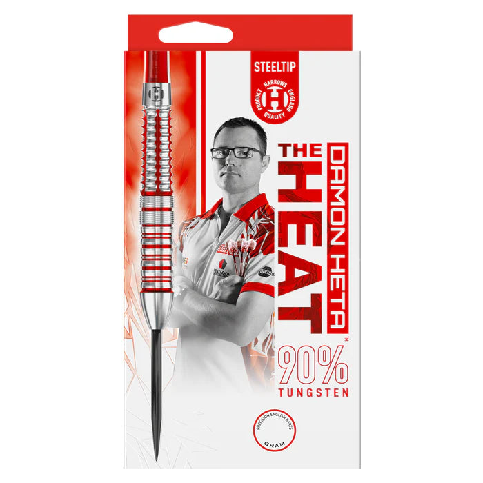 Harrows Damon Heta 90% Series 2 Steel Tip Darts - 25g