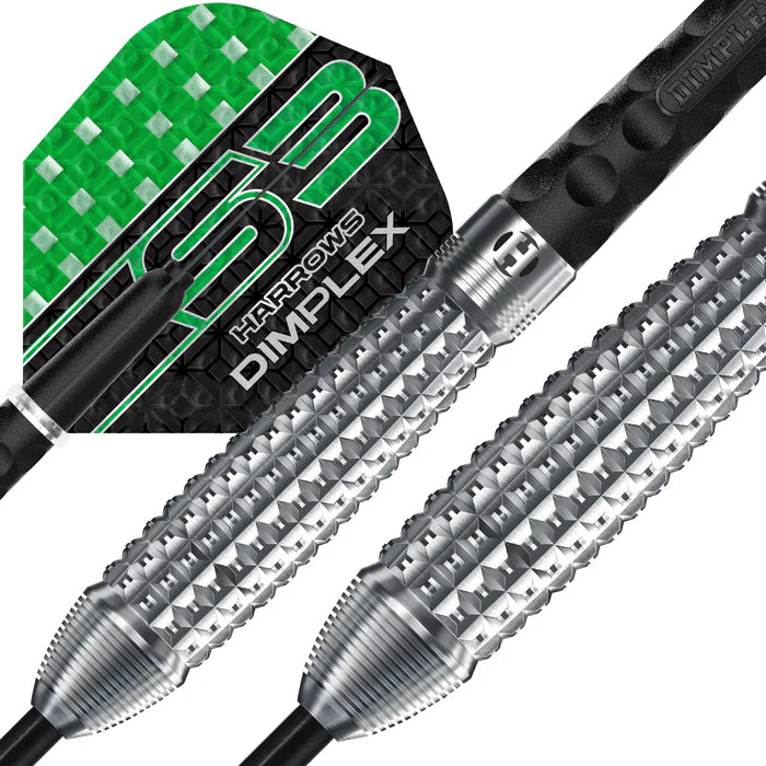 Harrows Dimplex S3 Bomb Profile 90% Steel Tip Darts - 23g