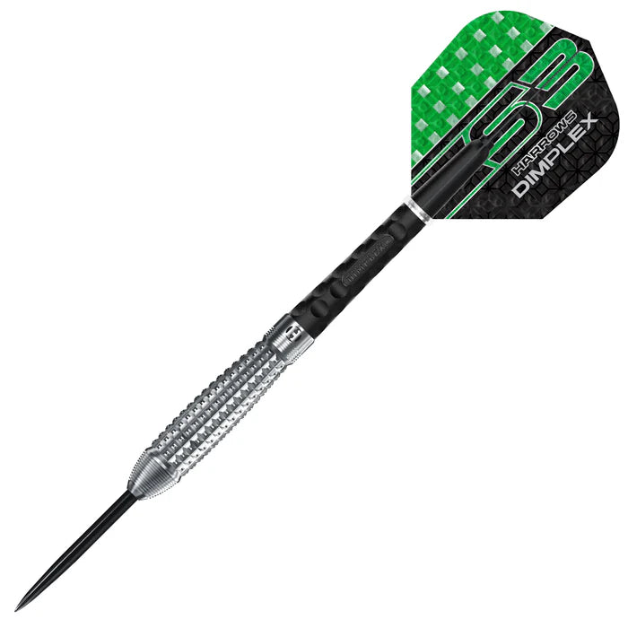 Harrows Dimplex S3 Bomb Profile 90% Steel Tip Darts - 23g