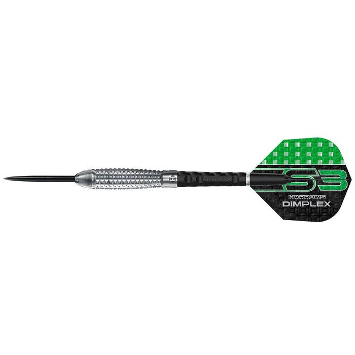 Harrows Dimplex S3 Bomb Profile 90% Steel Tip Darts - 23g