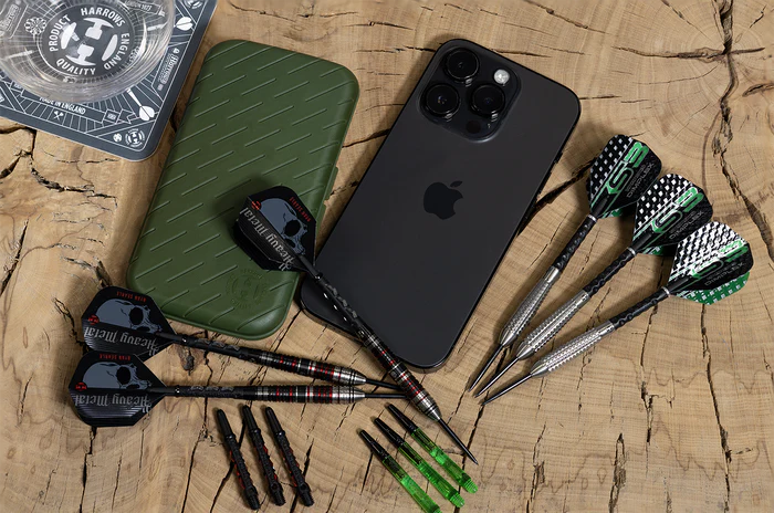Harrows Slimcase 6 Darts Holder - Green