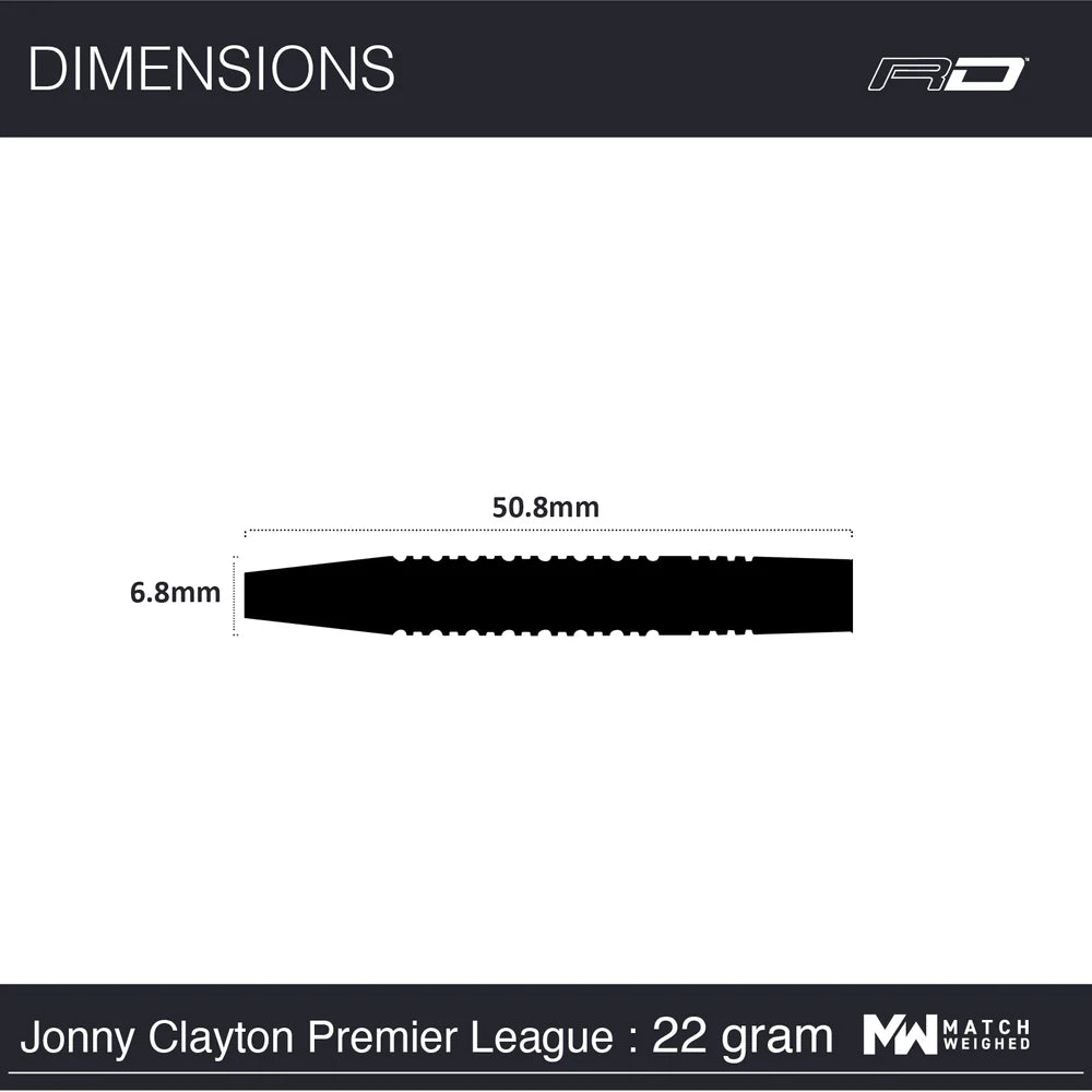 Red Dragon Jonny Clayton Premier League SE 90% - 22g