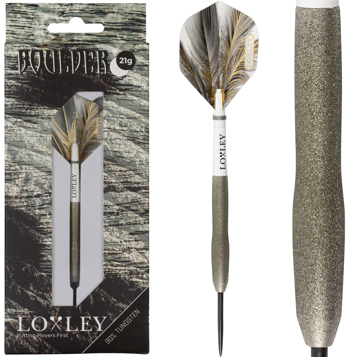 Loxley Boulder 90% Tungsten 23g Premium Dartpiler