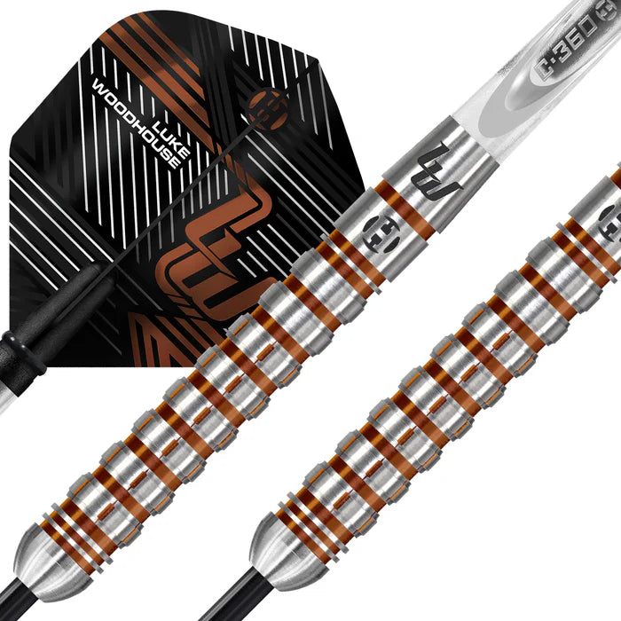 Harrows Luke Woodhouse 90% Series 2 Steel Tip Darts - 23g