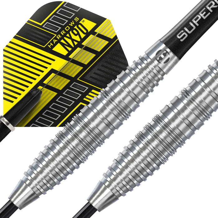 Harrows NX90 Bomb 90% Steel Tip Darts - 23g