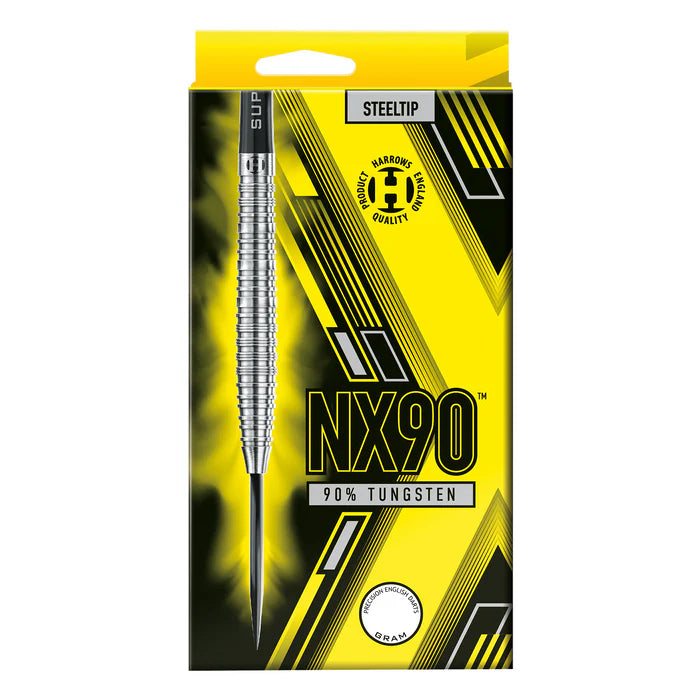 Harrows NX90 Tapered 90% Steel Tip Darts - 22g