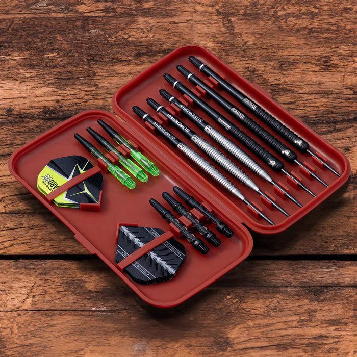 Harrows Slimcase 6 Darts Holder - Red