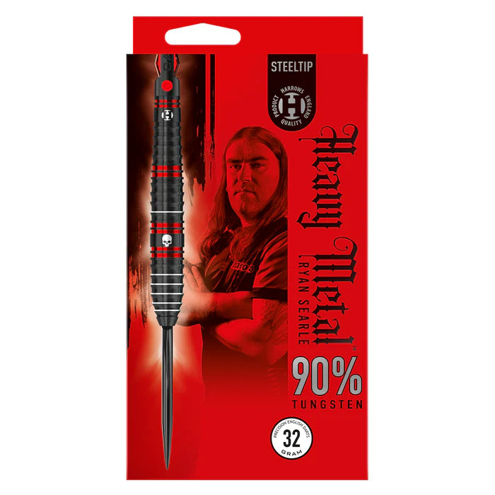 Harrows Ryan Searle 90% Steel Tip Darts - 32g