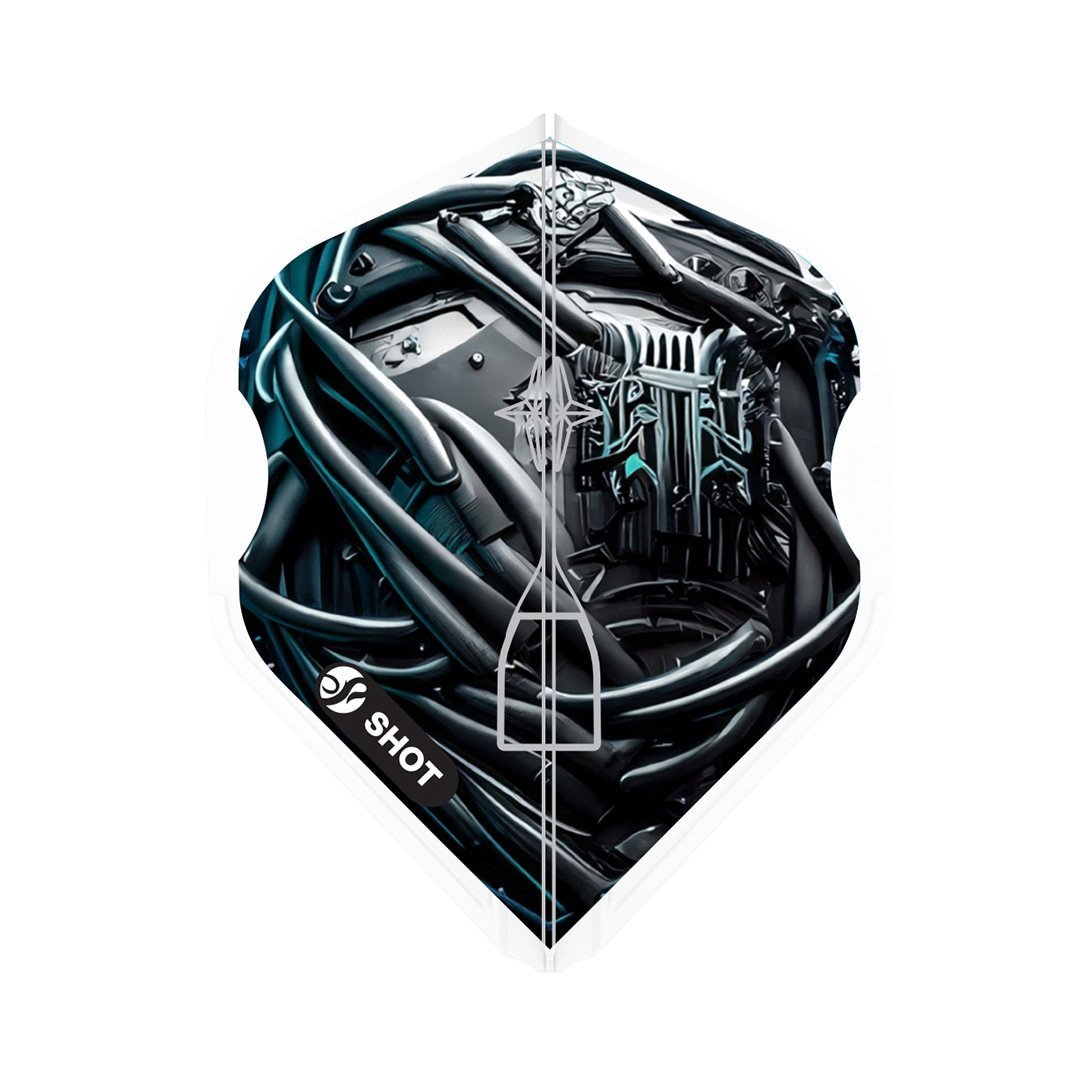 Shot L-Style AI Cyberpunk L1 Dart Flights