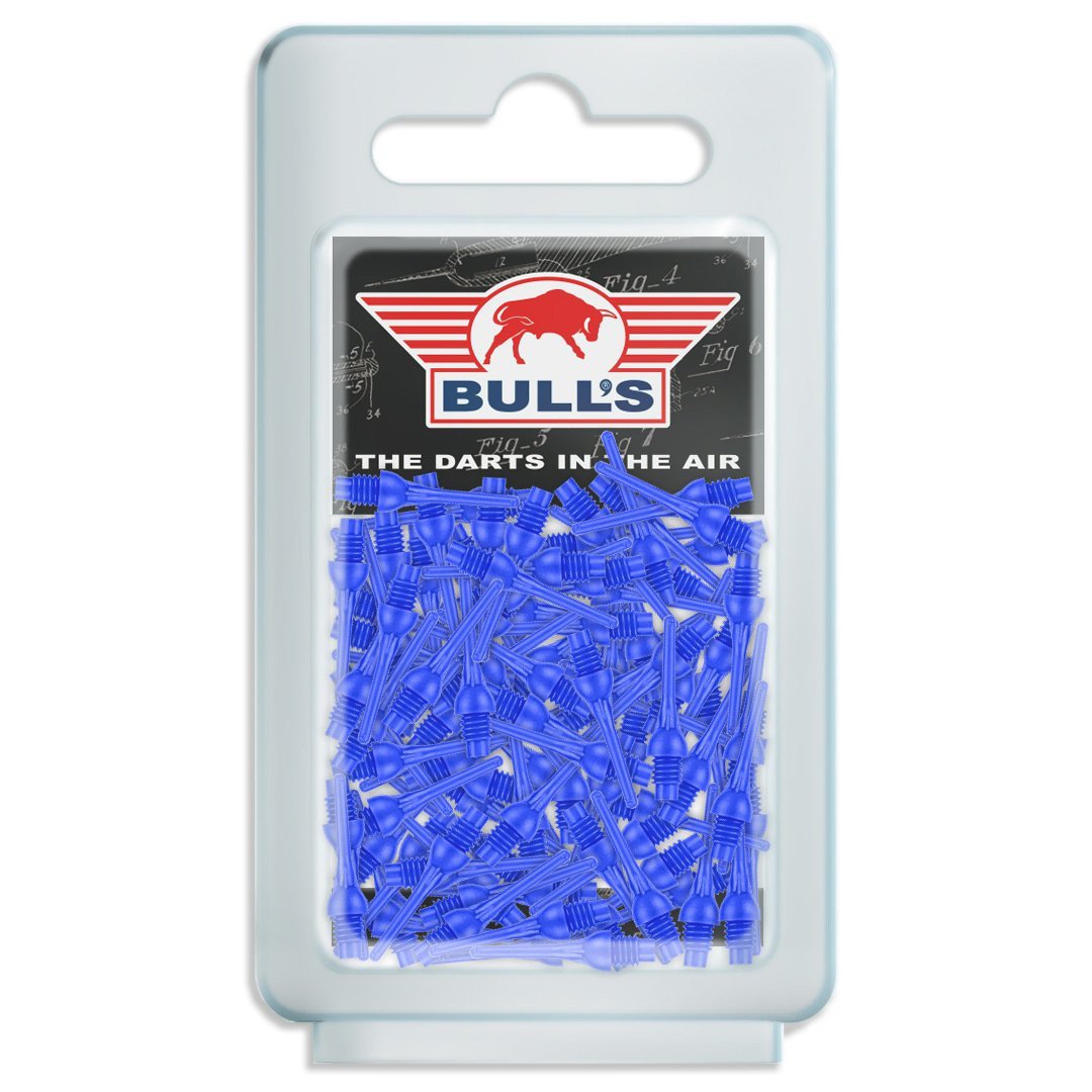 Bull's Ballpoint Softtip Points Blue 100 pcs -19mm