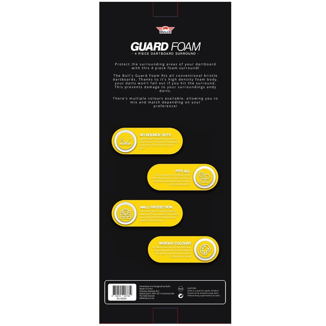 Bull's Guard 4-piece Surround - Black