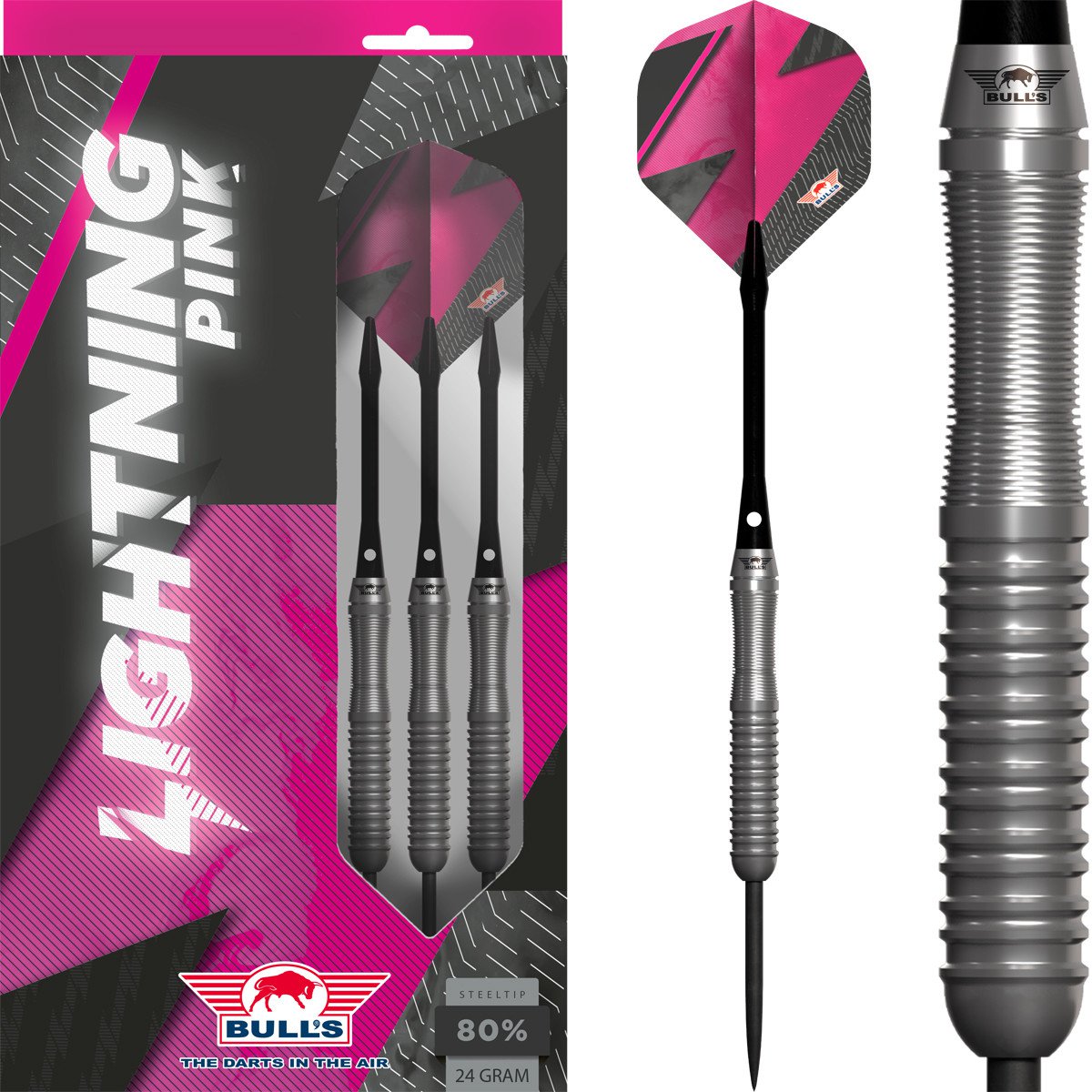 Bull's Lightning 80% Pink - 22g