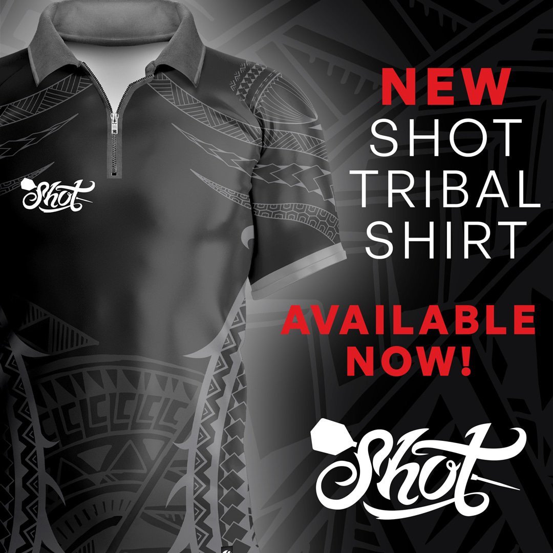 Shot Tribal Dart Shirt - L
