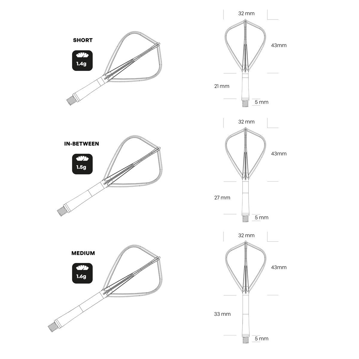 Shot Flight Deck One Piece - Black In Between Kite