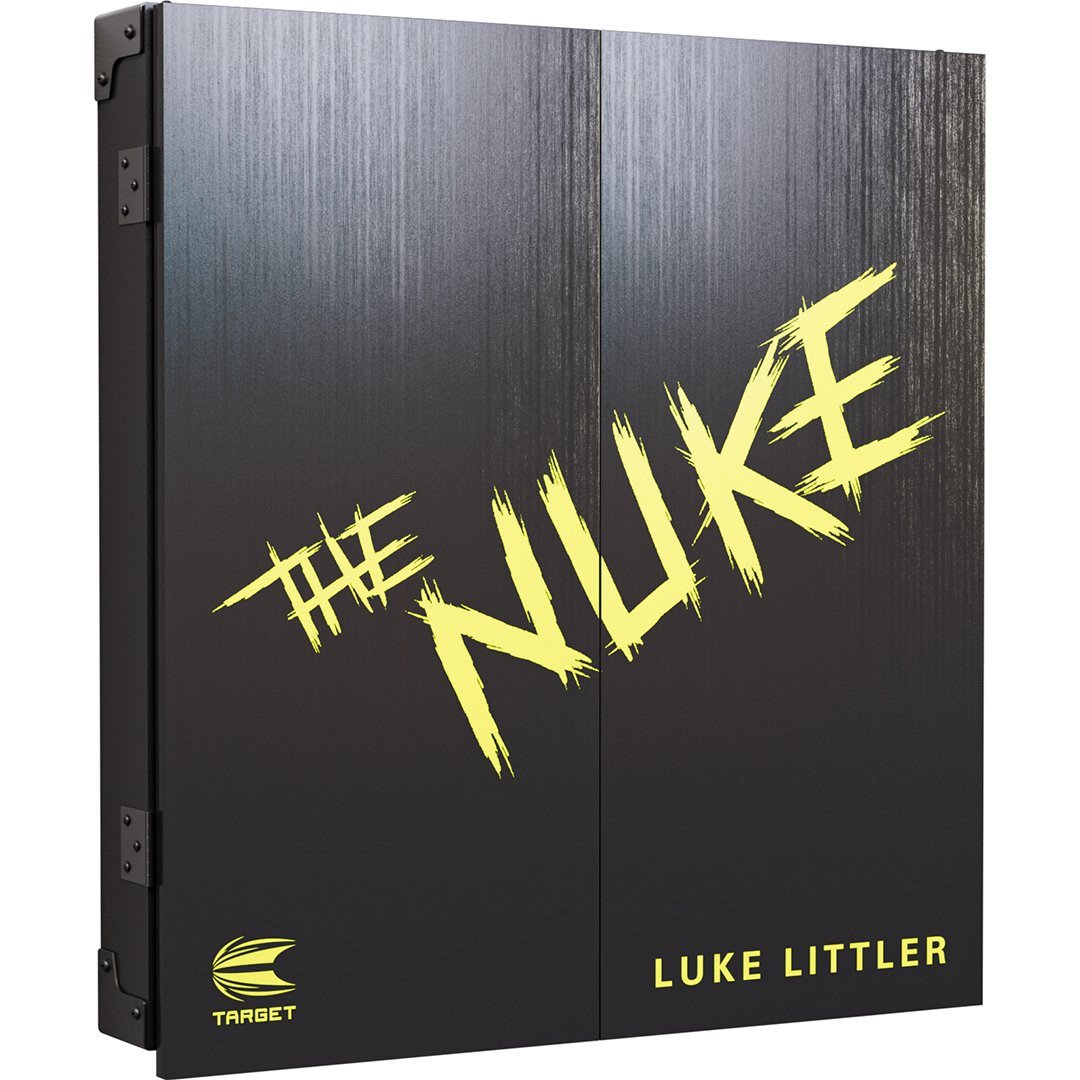 Target Luke Littler Dart Board Cabinet Set