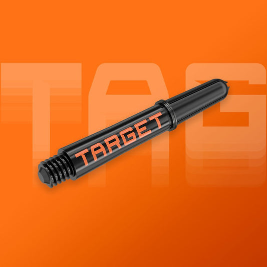 Target Pro Grip Tag Black Orange 3 Set Dart Bakstykker