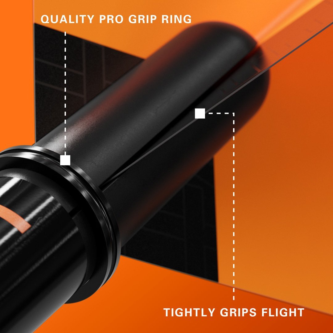 Target Pro Grip Tag Black Orange - Short 3 sets