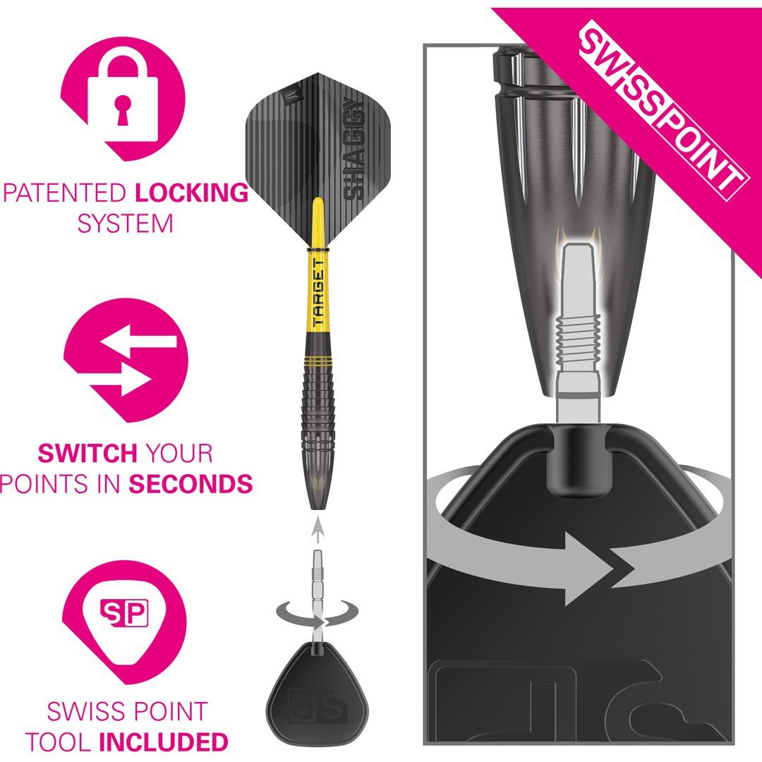 Target Scott Williams Black 90% Swiss - 23g