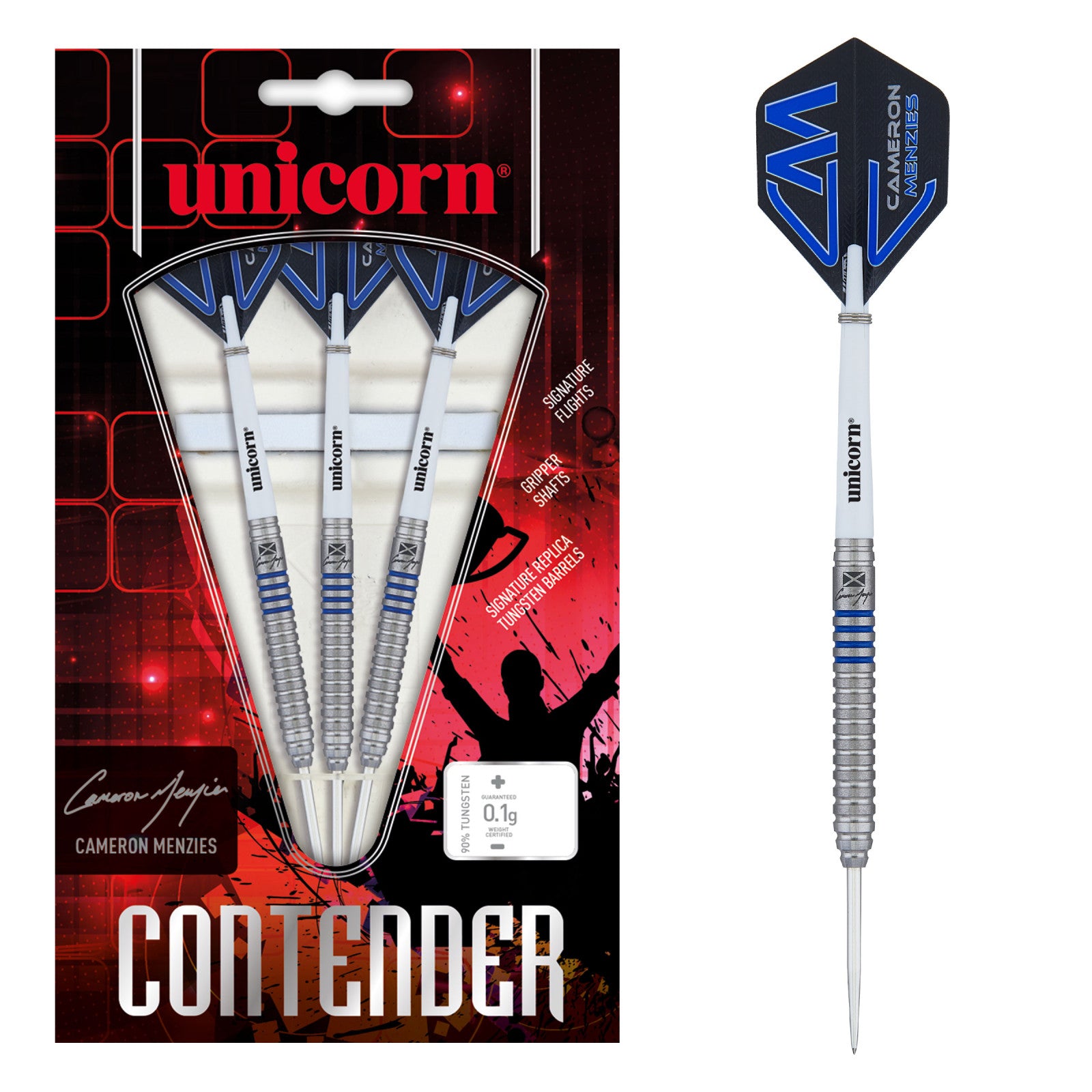 Unicorn Contender Cameron Menzies Phase 2 – 90% Tungsten Dartpiler