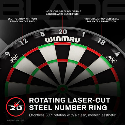 Winmau Blade X Official PDC Dartboard 