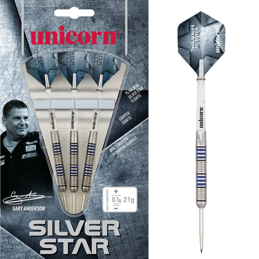 Unicorn Silver Star Gary Anderson – Dartpiler i 80% Tungsten
