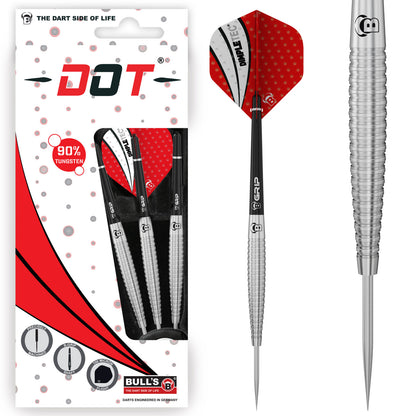 BULL'S Dot D6 90% – Dartpiler i 90% Tungsten