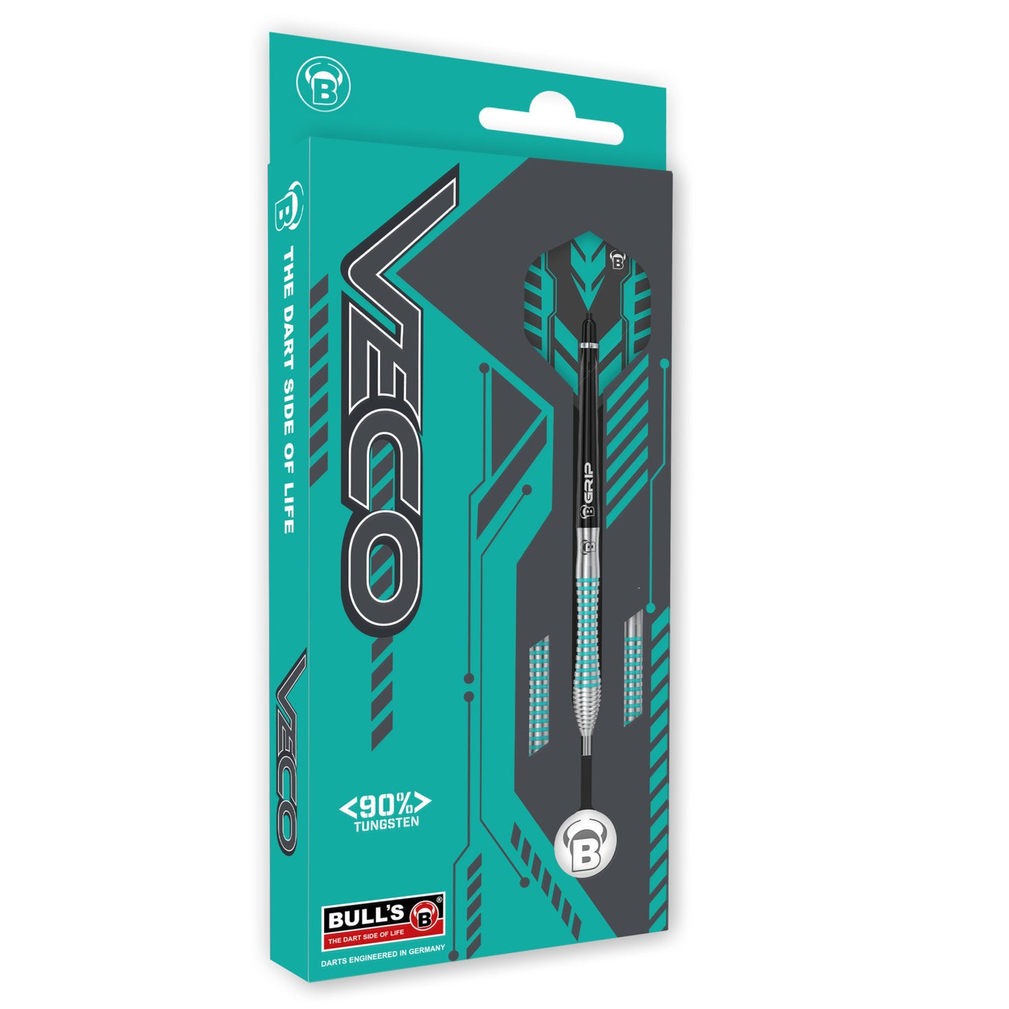 BULL'S Veco V2 – Dartpiler i 90% Tungsten