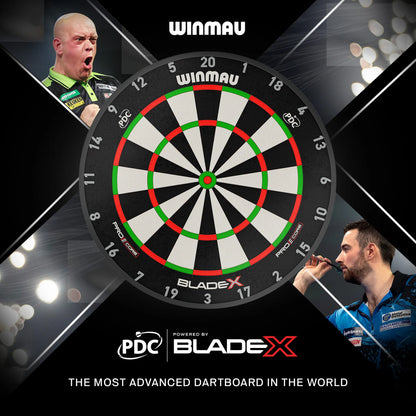 Winmau Blade X Official PDC Dartboard  - MVG