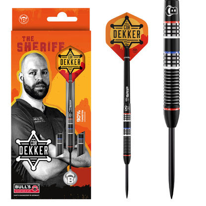 BULL'S Cor Dekker – Dartpiler i 90% Tungsten | 23 gram