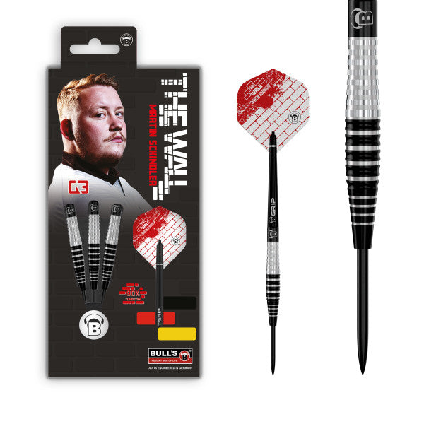 BULL'S Martin Schindler Generation 3 – 90% Tungsten Dartpiler