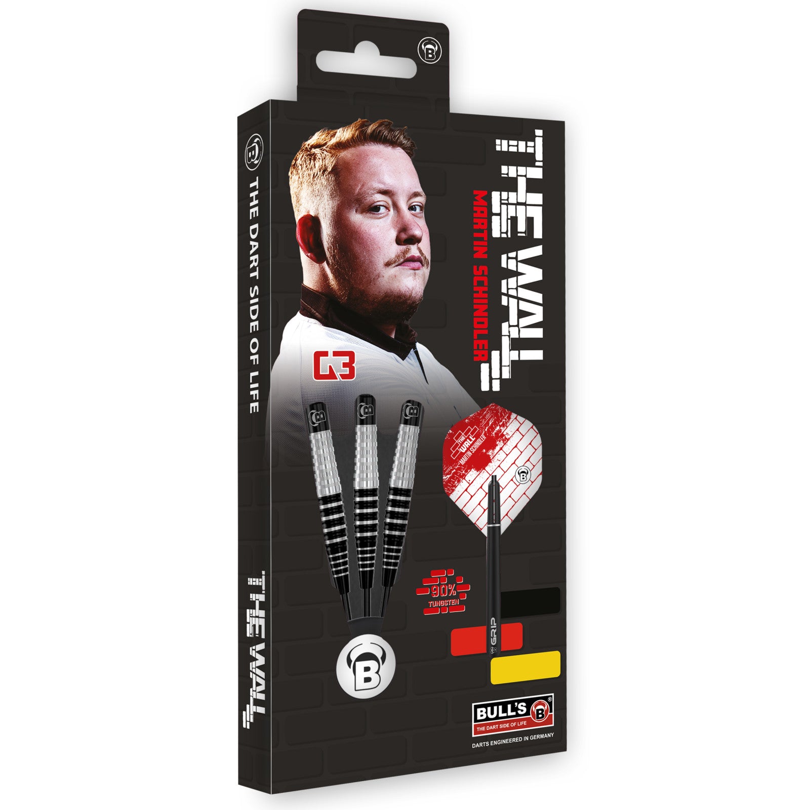 BULL'S Martin Schindler Generation 3 – 90% Tungsten Dartpiler