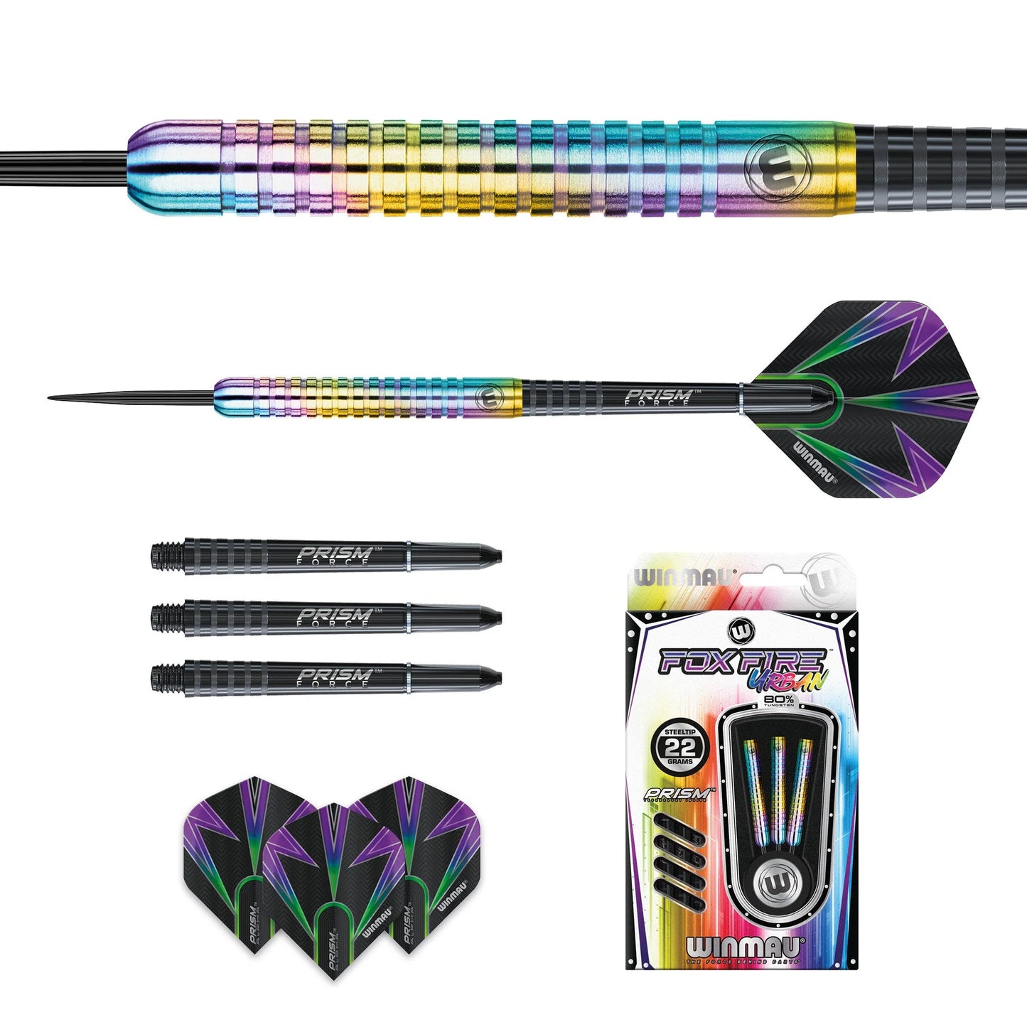 Winmau Foxfire Urban 90% Tungsten Dartpiler