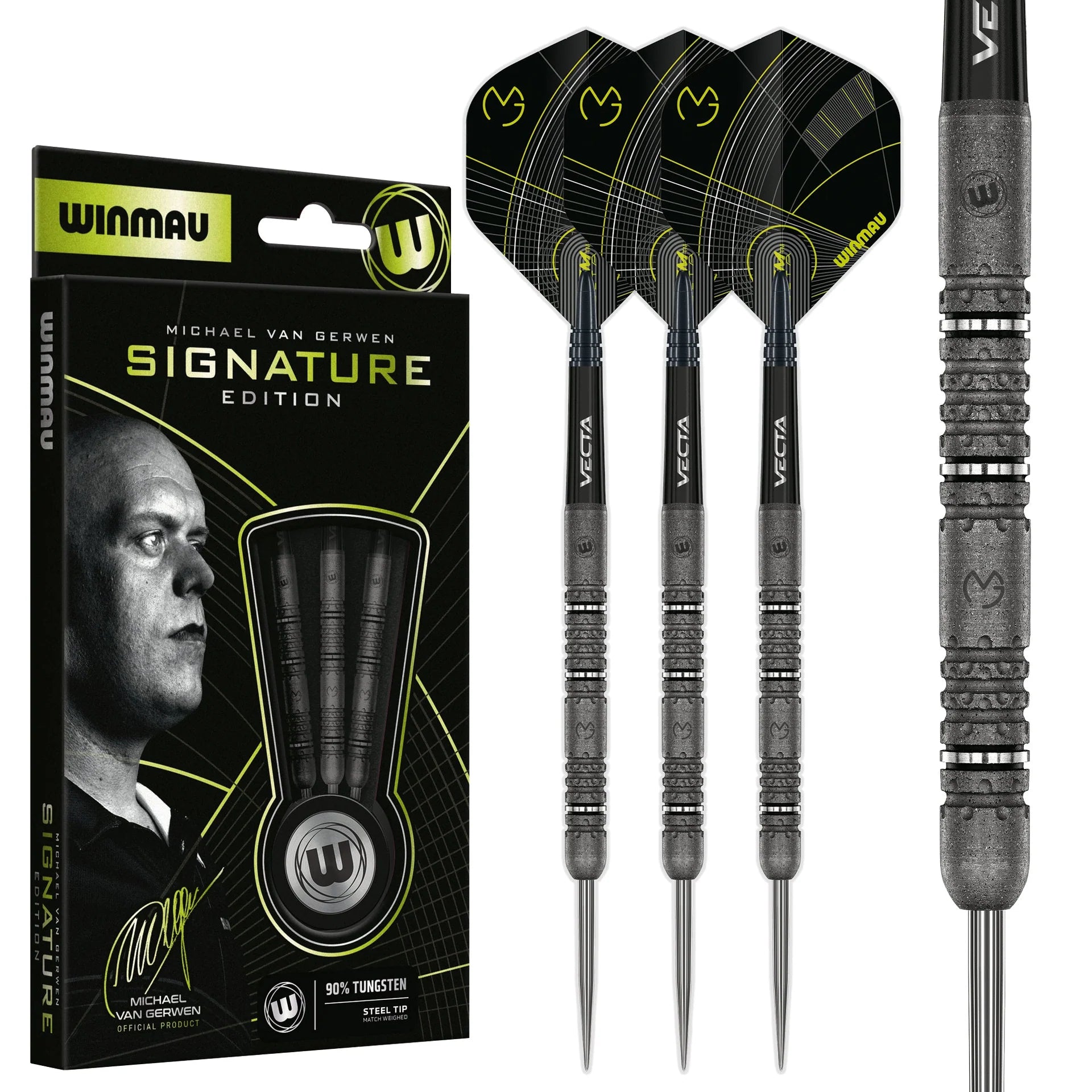 Winmau MvG Signature Edition 90% Tungsten Dartpiler