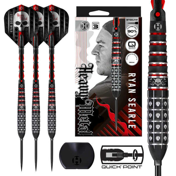 Harrows Ryan Searle Serie 3 Quick Point 90% Stålpiler