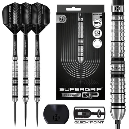 Harrows Supergrip QP Tapered Quick Point 90% Stålpiler