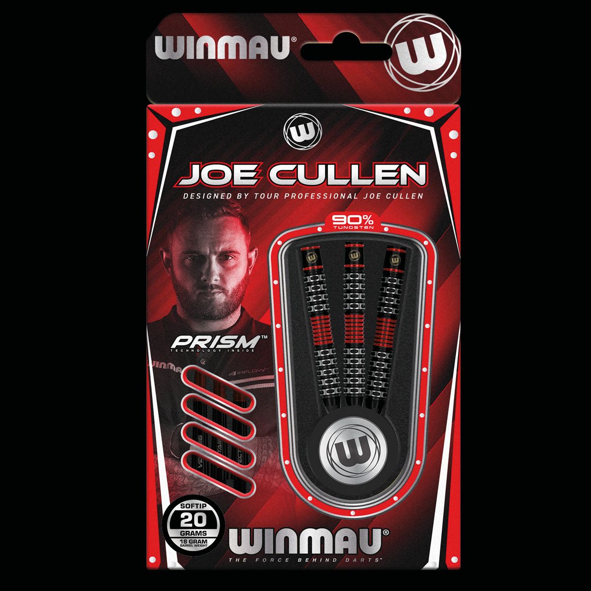 Winmau Joe Cullen Special Edition 90% Soft Tip - 20g