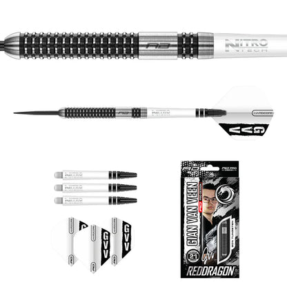 Red Dragon Gian Van Veen Axis SE Dartpiler