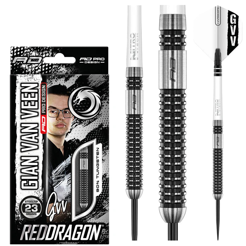 Red Dragon Gian Van Veen Axis SE Dartpiler