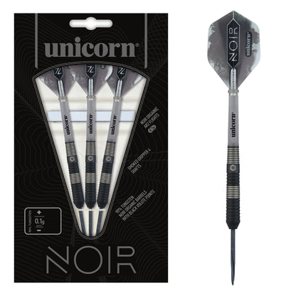 Unicorn Noir Style 3 – Dartpiler i 90% Tungsten 