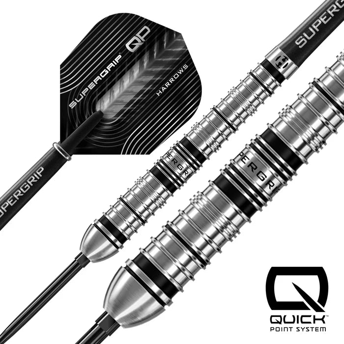 Harrows Supergrip QP Tapered Quick Point 90% Stålpiler