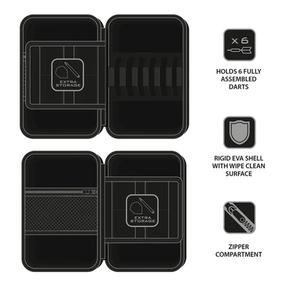 Harrows Ryan Searle 2 Pro Dart Etui - Signatur Dart Case