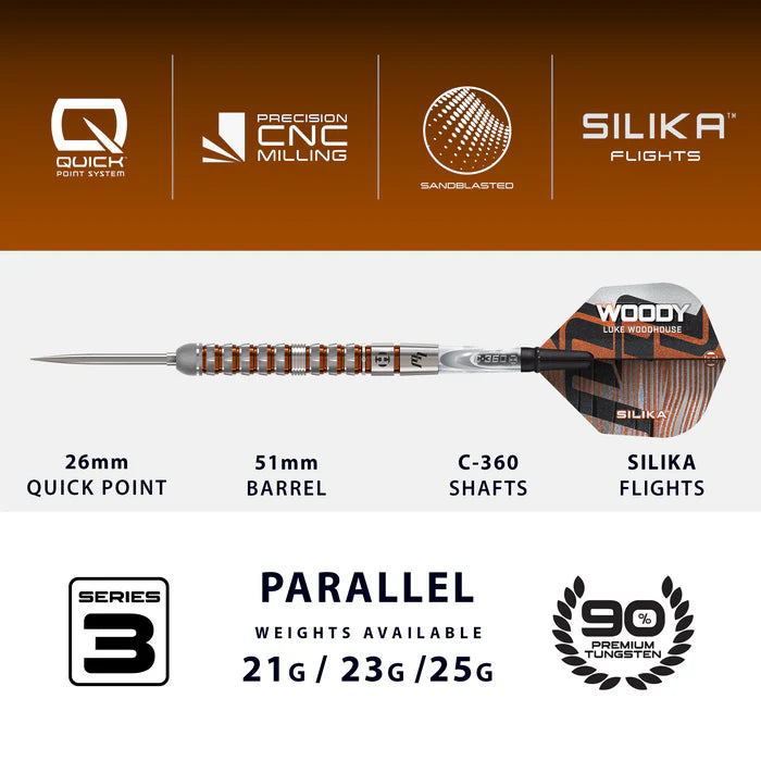 Harrows Luke Woodhouse Series 3 QP 90% Dartpiler