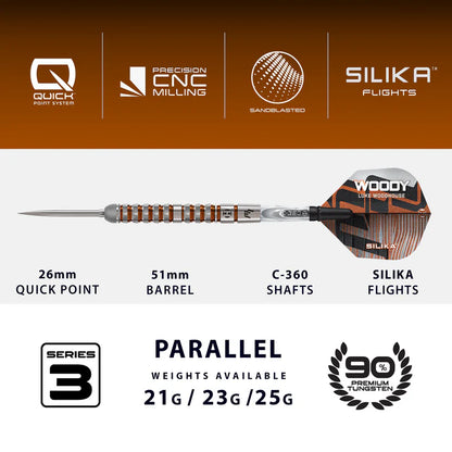 Harrows Luke Woodhouse Series 3 QP 90% Dartpiler