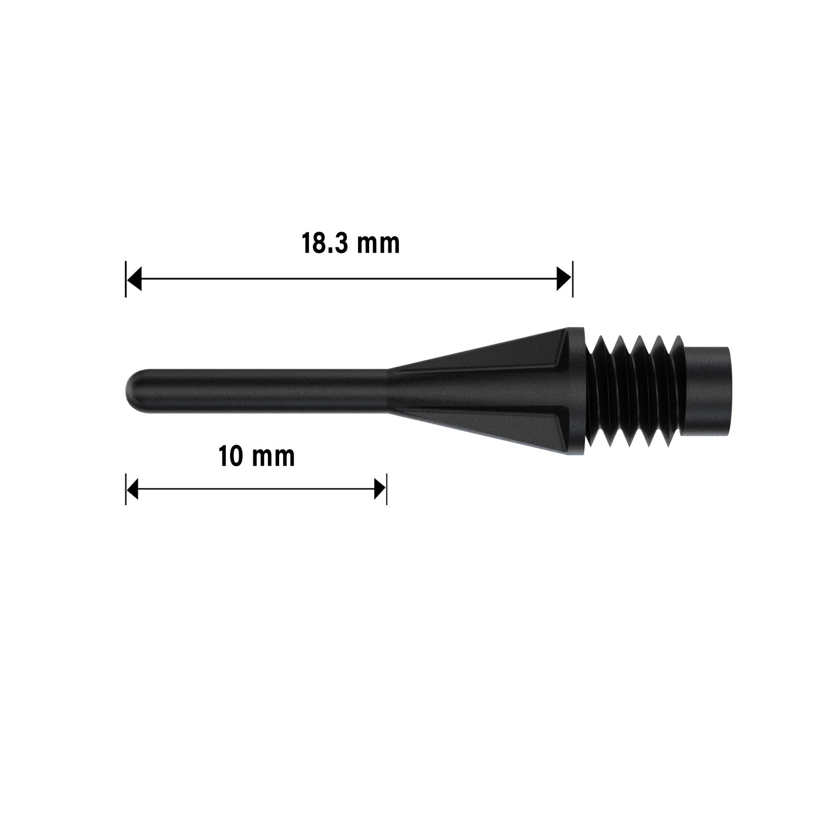 BULL'S Star Soft Tips 6mm 2BA – 100 stk Dart Softpil-spisser