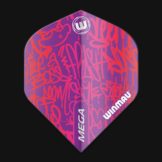 Pink & Purple Dart Flights