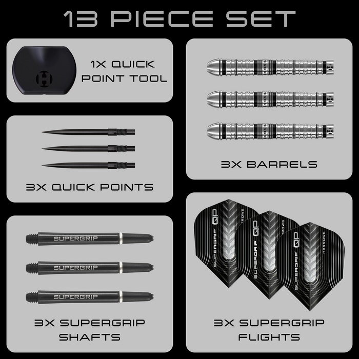 Harrows Supergrip QP Tapered Quick Point 90%