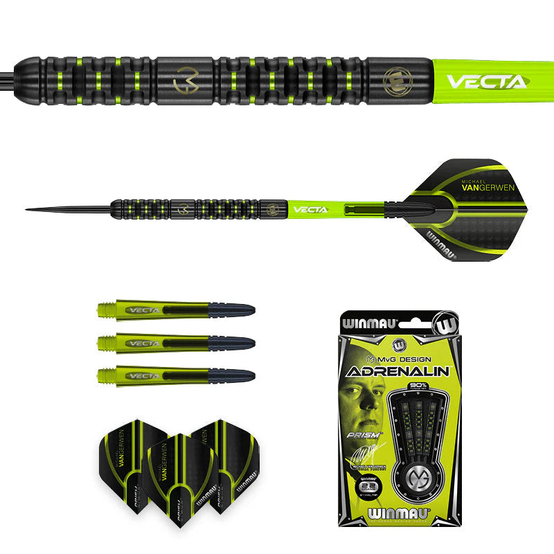 Winmau MvG Adrenalin 90% Tungsten Dartpiler